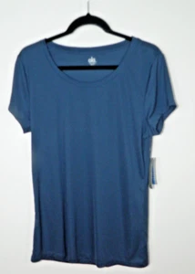 Alo T-Shirt Women's Size XXL Blue Coolfit Breathable Activewear - Picture 1 of 8