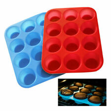 Silicone Muffin Cupcake Baking Pan Baking Cups Bakeware 12 Cake Molds 2 Pack Us