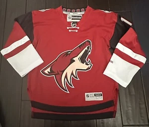 Reebok Premier NHL Jersey Arizona Coyotes Team Burgundy Youth Small - Picture 1 of 8