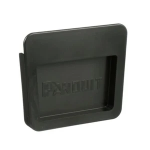 Panduit FREC4X4BL FiberRunner End Cap Fitting 4x4 Black Cable Management End - Picture 1 of 1