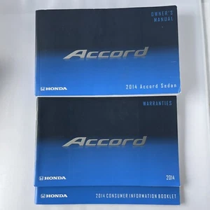 2014 Honda Accord Sedan Owner’s Owners Manual Complete Set OEM - Picture 1 of 5