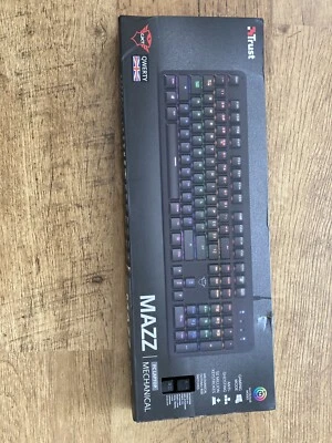 Trust MAZZ PC Laptop Mechanical Keyboard - Image 1 of 2