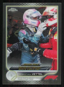 2022 Topps Chrome Formula 1 #177 Sebastian Vettel DOD - Picture 1 of 2