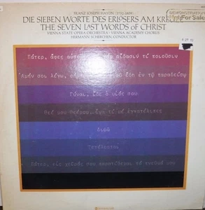 Franz Joseph Haydn The Seven Last Words of Christ DEMO WGS-8342   021217LLE - Picture 1 of 1