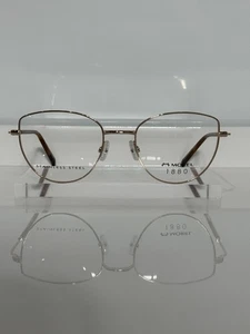 Morel 1880 60073M PP08 Rose Gold Metal Woman’s Eyeglasses 52mm - Picture 1 of 7