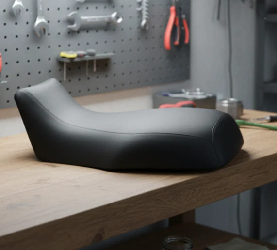 Cubierta de asiento negra Honda Foreman 400 450 para modelos 1997 a 2004 Foto 1 de 1