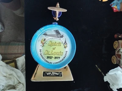 SPIRIT OF ST LOUIS 50TH ANNIVERSARY EZRA BROOKS KENTUCKY STRAIGHT BOURBON 🥃🇺🇸 - Image 1 of 4