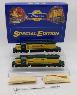 Athearn 2210 HO Chicago and North Western Falcon Service SD40-2 AA Diesel Set LN - Image 1 of 4