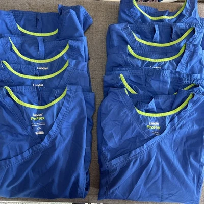 Lote de 9 Exfoliantes Para Mujer Landau Proflex Talla XXL Azul Ajuste Moderno Foto 1 de 4