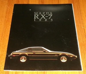 Original 1985 Mazda RX-7 Deluxe Verkaufsprospekt Katalog S GS GSL SE - Bild 1 von 2