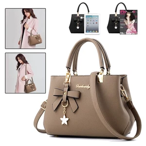 Elegante Damentasche Leder Shopper Bag Handtasche Tragetasche Schultertasche DHL - Bild 1 von 5