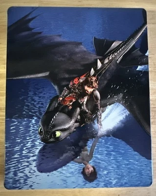 How To Train Your Dragon 3: The Hidden World 4K Steelbook OOP W/protective Sleev - Image 1 of 4