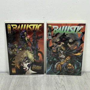 BALLISTIC 1 2 MICHAEL TURNER Covers 1995 IMAGE Lot - Bild 1 von 23