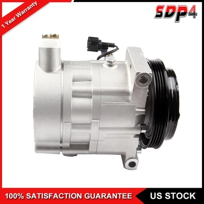 Compresor de aire acondicionado con embrague 2003 2004 2005 2006 para Nissan 350Z 3,5 L Foto 1 de 4
