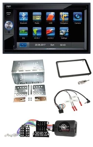 Blaupunkt Lenkrad USB Bluetooth TMC 2DIN Navigation für Alfa Romeo 159 Brera Spi - Bild 1 von 10