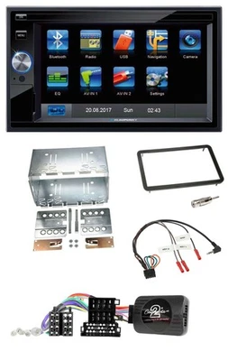 Blaupunkt Lenkrad USB Bluetooth TMC 2DIN Navigation für Alfa Romeo 159 Brera Spi - Bild 1 von 4