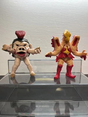 Lote De 2 Figuras De Acción De Colección Años 90 Power Rangers Evil Space Aliens 5" MMPR W5 Foto 1 de 4