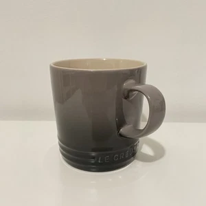 Le Creuset Mug Gray Cup Stoneware Coffee Tea 12 oz 350mL - Picture 1 of 15