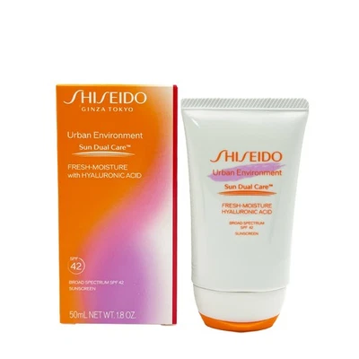 Protector solar Shiseido Urban Environment Fresh-Moisture FPS 42 1,8 oz/50 ml nuevo en CAJA Foto 1 de 2