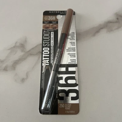 Maybelline TattooStudio Waterproof Eyebrow Pencil Blonde #250 - Image 1 of 2