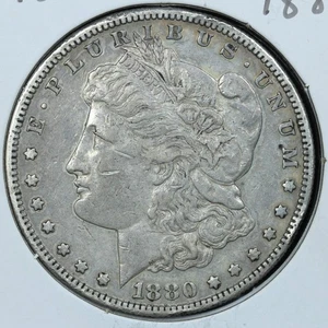 Dólar de plata Morgan 1880 S - San Francisco - Imagen 1 de 2