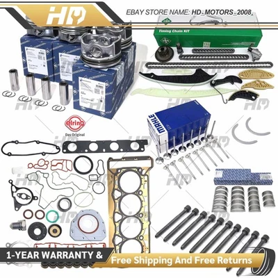 Engine Overhaul Rebuild Oversized Φ83mm / Φ21mm Kit FOR VW Audi 1.8 TSI CDA CDH - Image 1 of 4
