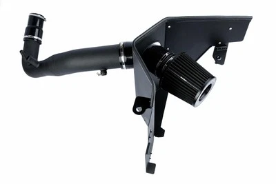 Performance Pleated Induction Kit for 2.3 Ecoboost Ford Mustang - Black Hose - Image 1 of 4