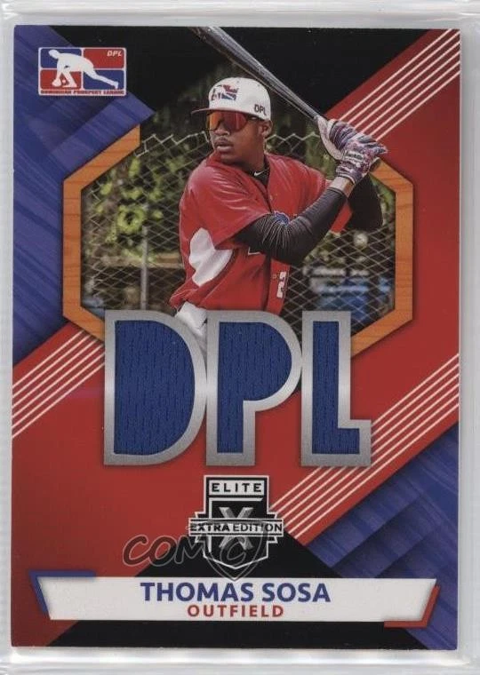 2021 Panini Elite Extra Edition DPL Material Thomas Sosa #DPLM-TS - Image 1 of 2