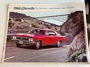 1966 Chevrolet Chevelle Verkaufsprospekt SS 396 ORIGINAL - Bild 1 von 8