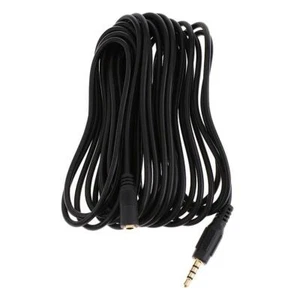 6m Audio Cable Headphone Microphone Jack 3.5 Extension Cable Phone Parts - Picture 1 of 7