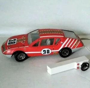 Schönes GROSSES fernes Weißblech Renault Alpine Auto (Joustra) - Bild 1 von 8
