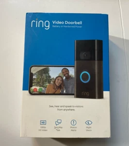 Ring Video Doorbell – 1080p HD video, improved motion detection, Venetian Bronze - Picture 1 of 5