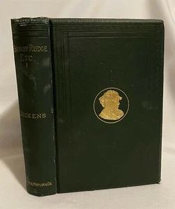 1864 Barnaby Rudge and Hard Times ~ Charles Dickens ~ Houghton & Mifflin Boston - Picture 1 of 7