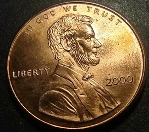 2000 P Lincoln Memorial Cent Wide AM Philadelphia Mint Penny DDO / DDR - Picture 1 of 16