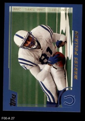 2000 Topps #27 Marcus Pollard Colts Bradley 8 - NM/MT - Image 1 of 2