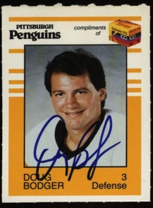 Doug Bodger auto 1987-88 Kodak card h1258 - Picture 1 of 1