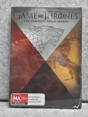 NEW: GOT GAME OF THRONES Season 3 Action TV Series DVD Region 4 PAL Free Post - Image 1 of 2
