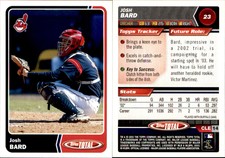 Josh Bard 2003 Topps Total #23 Card *AutographDen*
