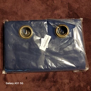 Home Collection - 2 Blackout Panels Navy Blue - Picture 1 of 3