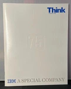 IBM 75th Anniversary September 1989 Think Special Edition A Special Company 84 p - Picture 1 of 10