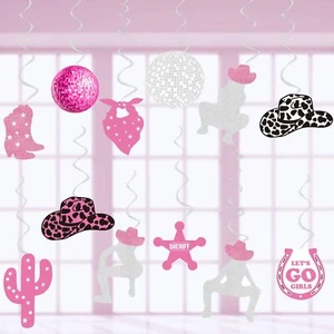 Disco Cowgirl Party Decorations Western Cowgirl Party Decoration Girls Party ... - Picture 1 of 8