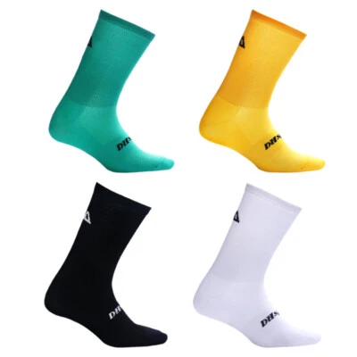 Road Cycling Socks Mens Womens Bicycle Bike Riding Sports Ankle Socks XC BMX MTB - Image 1 of 4
