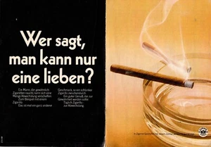 3w6144/ Alte Reklame von 1968 – Deutsche Fachgeschäfte für Zigarren - Picture 1 of 1