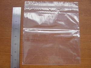 Grip Seal Reisetasche, 7,5 x 7,5 Zoll (6er Pack) Größe für Flughafen Check-in, transparent - Bild 1 von 2