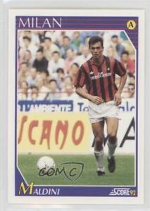 1991-92 Score Italian Paolo Maldini #168 Rookie RC