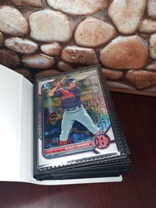 MLB Mini Binder- 40 cards! - Misc Stars, RC, Prospects & Blaze Jordan Cardguard