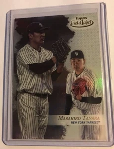 2017 Topps Gold Label Class 1 #81 Masahiro Tanaka New York Yankees Baseball Card - Picture 1 of 2