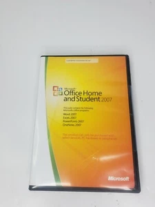 Microsoft Office Home and Student 2007 PC w/ Product Key - Picture 1 of 3