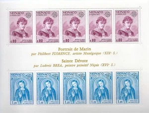 1975 MONACO FOGLIETTO EUROPA BF N 8 MNH MF15843 - Imagen 1 de 1