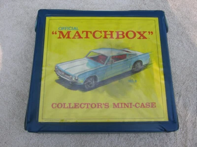 Lesney Matchbox #8 Collectors Mini-Case With Mustang Fastback Front, 1967 - Image 1 of 4